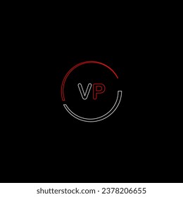 VP Creative moderne Buchstaben Logo Design Vorlage