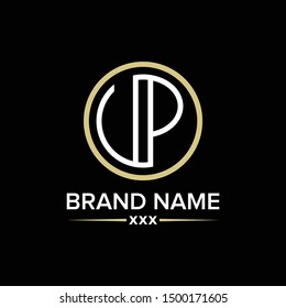 VP initial logo vector, initial brand name, clean and strong company logo design