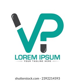 VP Letter Logo Design Unique and Creative Logo Design