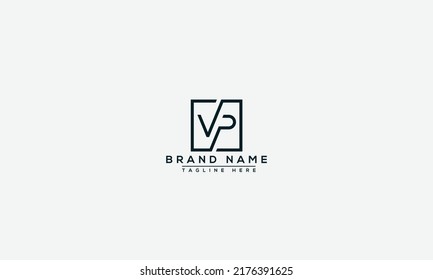 Elemento de promoción de marca gráfica Vector de plantilla de diseño de logotipo VP.