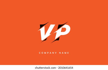 VP, PV Alphabets Letters Logo Monogram