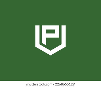 VP PV Logo design vector template