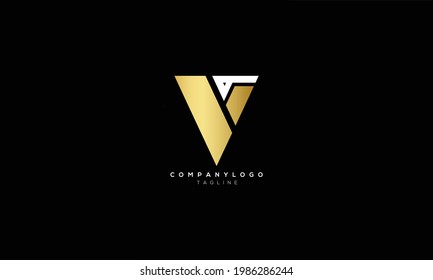 VP PV V AND P Abstract initial monogram letter alphabet logo design