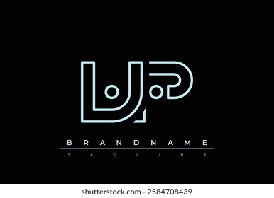 VP Technology Letter Logo Template. This tech letter logo is a graphic mark that uses letters to represent a technology company.