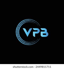 VPB technology letter logo design