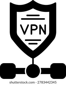 Vpn Art vector Icon Design Illustration