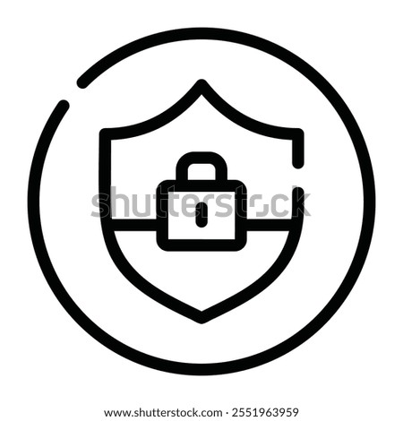 A VPN icon representing secure and private internet connections, ideal for privacy-focused applications and services.