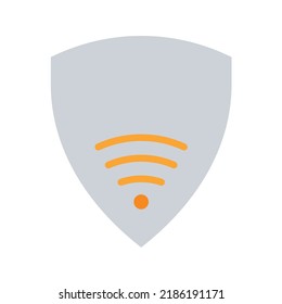VPN icon vector image. Can also be used for Cyber Security. Suitable for mobile apps, web apps and print media.