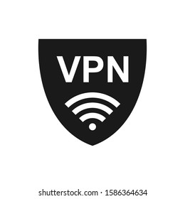 VPN icon vector. Virtual Private Network icon. Internet Security VPN Concept Icon
