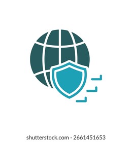 ícone vpn. vetor.Editável símbolo de estilo traço.linear para usar web design,ilustração logo.Symbol.