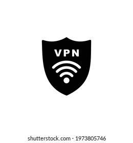 VPN icon, virtual private network icon vector sign symbol