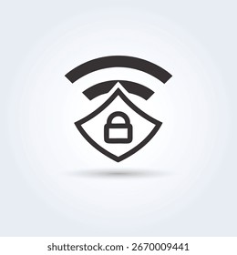 Design de logotipo da VPN