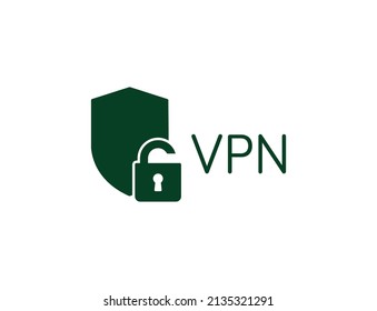 Vpn Logo, Icon Vector Illustration 