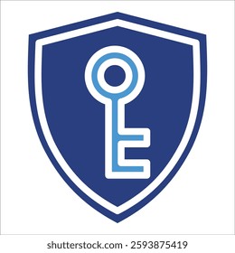 Vpn Shield Icon Element For Design