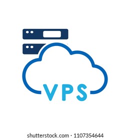 Vps Server Logo Icon Design