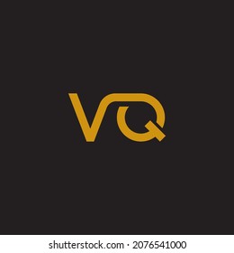 VQ letter logo vector icon illustration design 