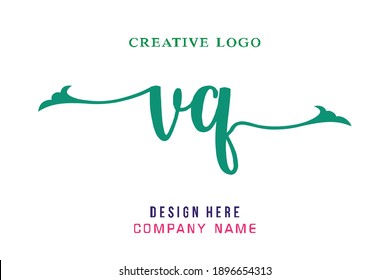 VQ lettering logo is simple, easy to understand and authoritative