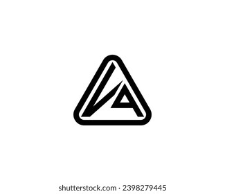 plantilla vectorial de diseño de logotipo VQ