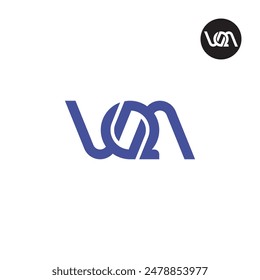 VQA-Logo-Buchstabe Monogram Design