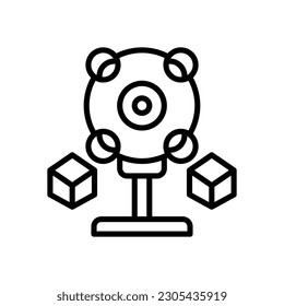 icono de cámara vr para tu diseño de sitio web, logotipo, aplicación, interfaz de usuario.