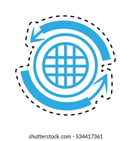 vr camera view 360 degree technologies design cut line vector illustration eps