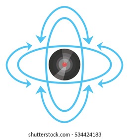 vr circular camera panorama vector illustration eps 10