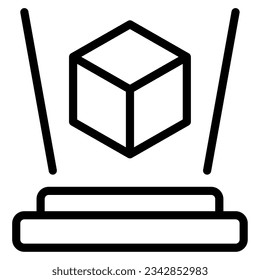Icono del controlador VR para uiux, infografía, etc