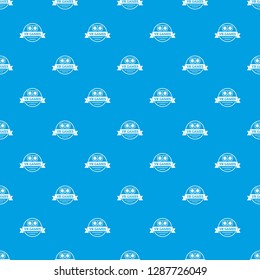 Vr gamer pattern vector seamless blue repeat for any use