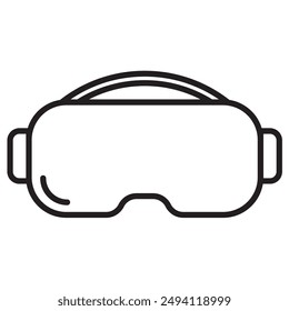 Vidrio VR para el icono del gadget