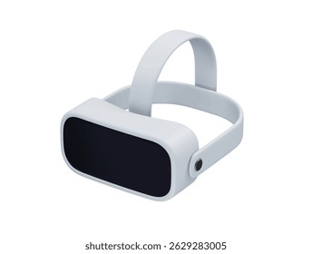  Ilustração do ícone 3D de óculos Vr. Realidade virtual VR ícone headset 3d ilustração render