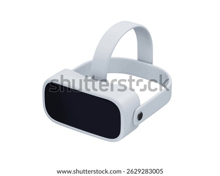  Vr Glasses 3D Icon illustration. Virtual reality VR headset icon 3d illustration render