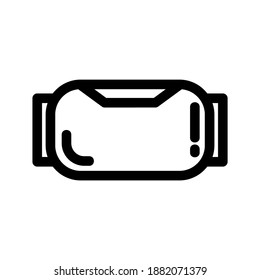 VR Glasses icon or logo isolated sign symbol vector illustration - high quality black style vector icons

