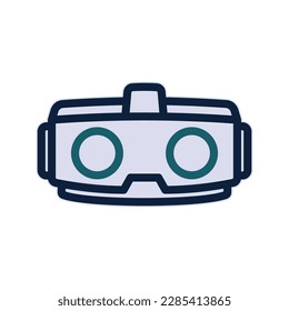 Vr Glasses icon. sign for mobile concept and web design. vector illustration
