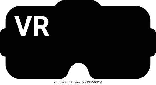 VR glasses icon, sign or symbol. Premium pictogram in trendy outline style. VR glasses pixel perfect vector icon isolated on a white background.