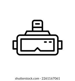 icono vr gafas para tu sitio web, móvil, presentación y diseño de logotipo.