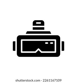 icono vr gafas para tu sitio web, móvil, presentación y diseño de logotipo.