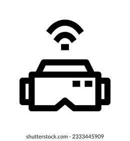 vr glasses icon for your website, mobile, presentation, and logo design.
