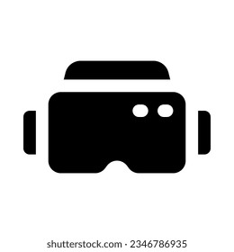 icono vr gafas para tu sitio web, móvil, presentación y diseño de logotipo.