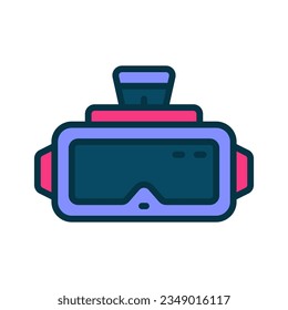 vr glasses icon for your website, mobile, presentation, and logo design.