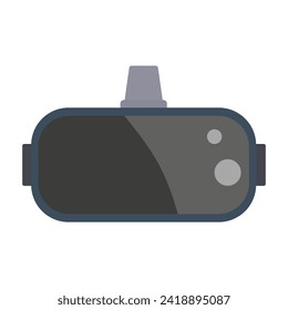 VR glasses line icon. Virtual reality, gaming, recreation, headset, shooting games, simulation, technology. Vector icon for business and advertising