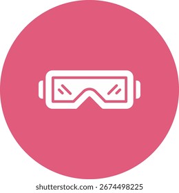 Vr Glasses symbol art virtual reality headset
