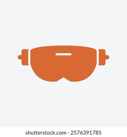 VR Glasses trendy good abstract vector illustration colorful useful design.eps