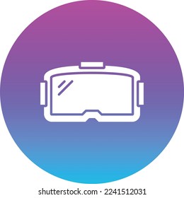 Vr Glasses vector icon. Can be used for printing, mobile and web applications.