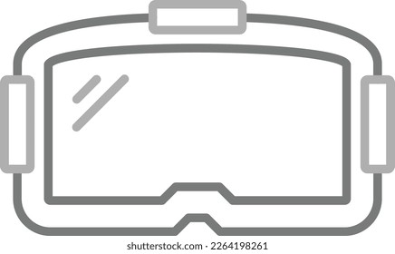 Icono vectorial Vr Glasses. Se puede usar para imprimir, móviles y aplicaciones web.