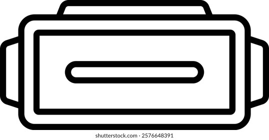 Vr Glasses vector icon. Can be used for printing, mobile and web applications.
