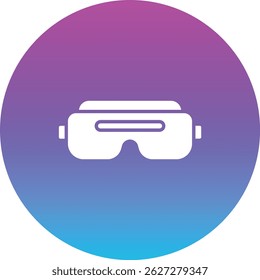 Vr Ícone de vetor de Óculos. Pode ser usado para impressão, aplicativos móveis e da Web.