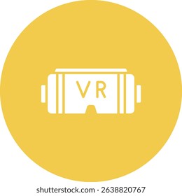 Vr Glasses vector icon. Can be used for printing, mobile and web applications.