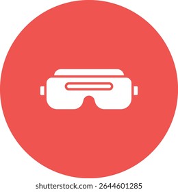 Vr Ícone de vetor de Óculos. Pode ser usado para impressão, aplicativos móveis e da Web.