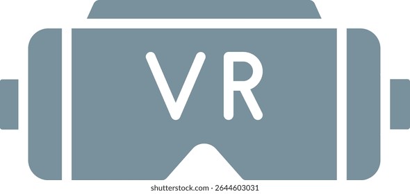 Vr Ícone de vetor de Óculos. Pode ser usado para impressão, aplicativos móveis e da Web.