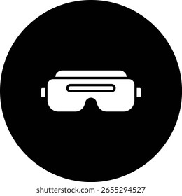 Vr Glasses vector icon. Can be used for printing, mobile and web applications.